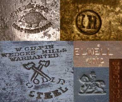 Read More. . Vintage tool makers marks